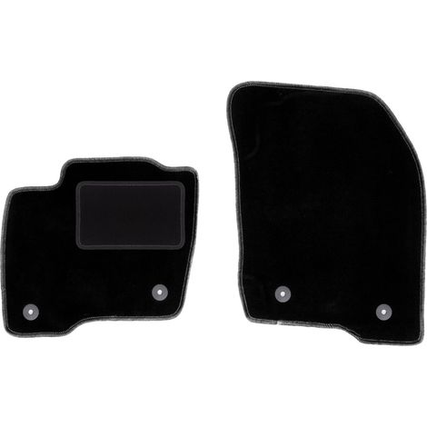 Alfombrillas delanteras para: Ford Galaxy MK3 monovolumen (2015-) negras