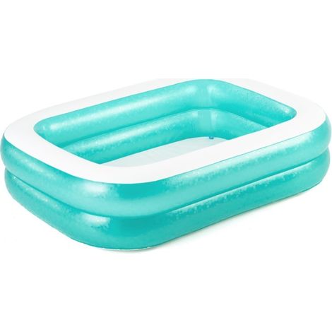 Bestway Piscine familiale gonflable Rectangulaire Translucide 200 x 146 x 48 cm (1/10)