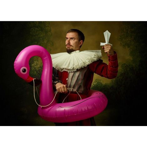 Tableau sur toile chevalier 100x140 cm - Impression sur Toile Murale Décorative - Image imprimée en HD sur Toile - Toile sur Châssis en Bois FSC - Fabriqué en France (1/5)