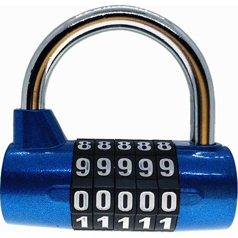 Cadenas à code, cadenas à combinaison étanche et antirouille pour les familles, les écoles, les entreprises, les casiers et autres lieux. (1/4)