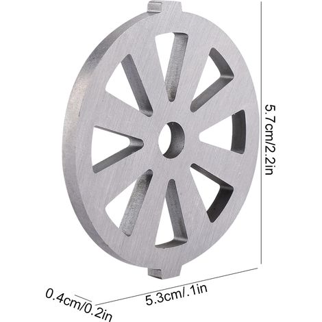 Disque de Hachoir à Viande avec Couteau et Grille de 7mm (1/5)