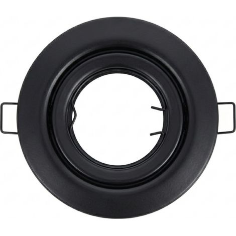 Support de lampe encastrée Circulaire Douille ajustable GU10 IP20 Ø10.3x2.5cm SECOM