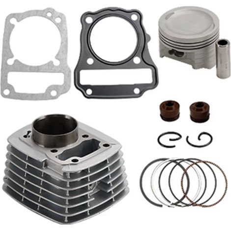 The cylinder of the CRF125 motorcycle is compatible with the cylinder liners and pistons of the Honda CRF125FB, CRF125F and CRF125. (1/4)