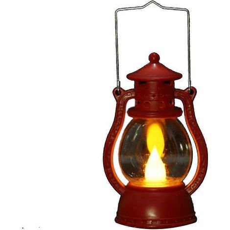 Linterna de queroseno para decoración de Halloween - Roja (1/3)