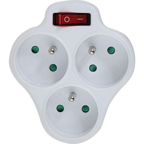 Esperanza ELK304W weiße Steckdosenleiste 3680W