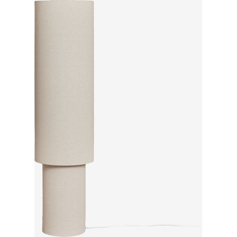 SKLUM Stehlampe Gioura aus Leinen und Eisen Beige Leinen ↑125 cm