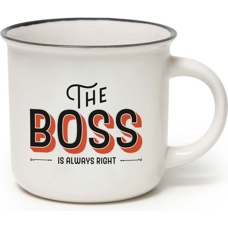 Legami Cup-Puccino The Boss Tazza, Porcellana Bone China, 350 ml, Multicolore (1/2)