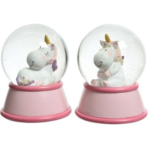 Schneebälle Pink dim 10x13,5 cm Einzelstück