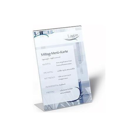 DURABLE Präsentationsständer 859619 A4 Acryl transparent