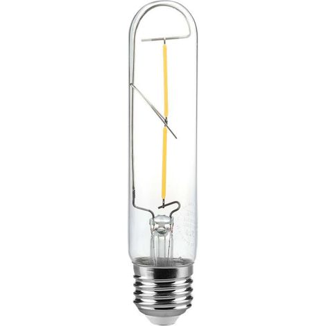 Bombilla LED V-TAC E27 2W 100LM/W Filamento T30 Blanco Cálido (1/5)