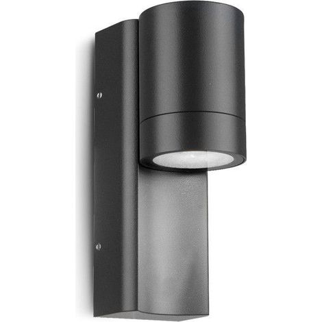 Applique Murale Cylindrique Noir GU10 x1 Miidex Lighting® (1/5)