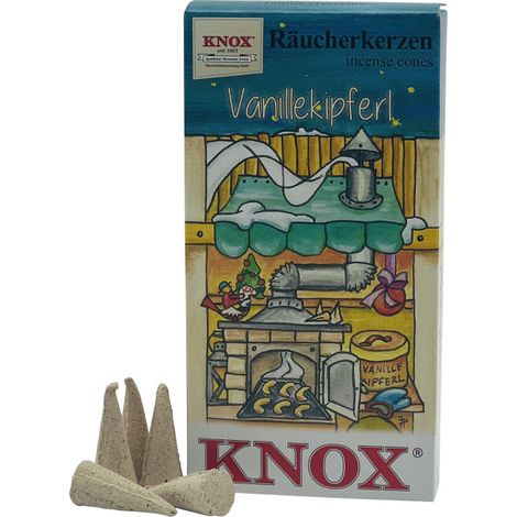 Knox Räucherkerzen Weihnachtsbäckerei Vanillekipferl - 24 Stück