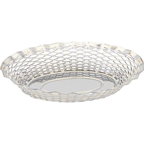 ROGER ORFEVRE - CORBEILLE PAIN OVALE 30 X 24 INOX