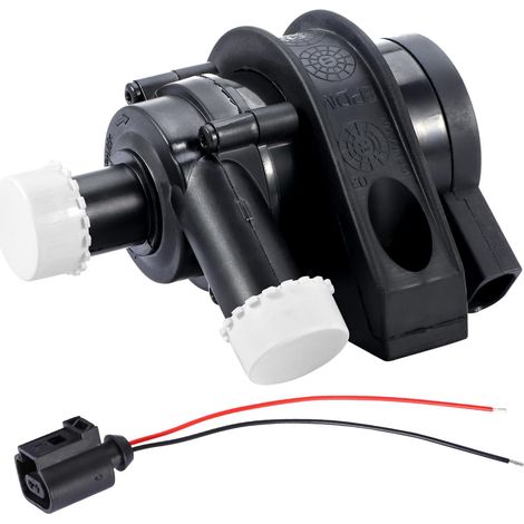 Pompe à Eau 12V, 1K0965561J Pompes à Eau dans le Système de Refroidissement, Pompes à Eau Automobile de Rechange pour Beetle, Jetta, Golf, Passat, Octavia, CC, A3, 1K0 965 561 J, 1KO965561J (1/5)