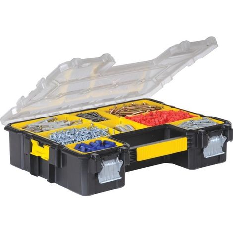 Organizador impermeable Fatmax de STANLEY - 44,6 x 11,6 x 35,7 cm - Compartimentos extraíbles - 1-97-518