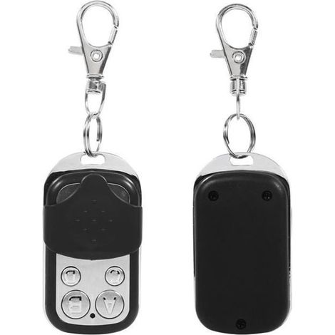 Télécommande Universelle - POU - HB17306 - 4 Canaux - 433 MHz - Noir (1/4)