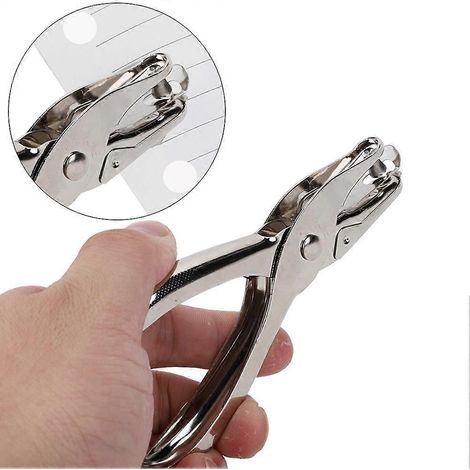 perforatrices en acier inoxydable, trou unique de 6 mm, pour tickets de papier (1/4)