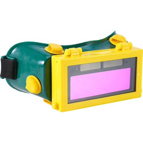 Lunettes de soudage à changement de lumière automatique alimentées à l'énergie solaire (1/5)