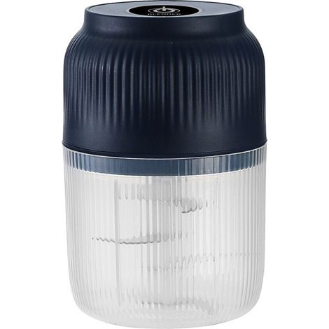 Hachoir à Ail Électrique – 400 ml – 6 Lames Acier – Sans Fil – Légumes, Salades, Oignons – Mini Robot (1/5)