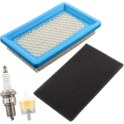 Filtre à air bougie d'allumage pré-filtre pour tondeuse à gazon Honda GVX150 GVX160 HR1950 HR2150 HRB475 HRB535 MTD 1P61 HRB215 HRB215K1 HRB215K2 HRB215K3 HRM195 HRM215 MTD 951-10298 751-10298
