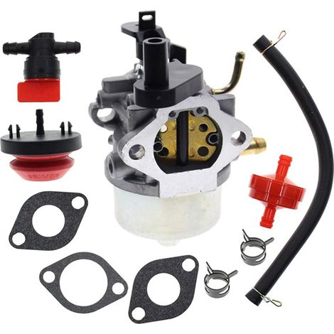Carburateur compatible avec les modèles Toro 38515, 38516, 38517, 38518 et BS 801396 (carburateur de chasse-neige Toro 801396). (1/3)