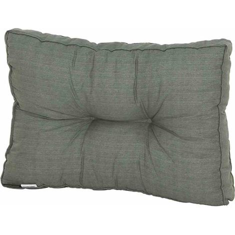 Paletten-Rückenkissen Basic, grau 50% Baumwolle / 50% Polyester (1/3)