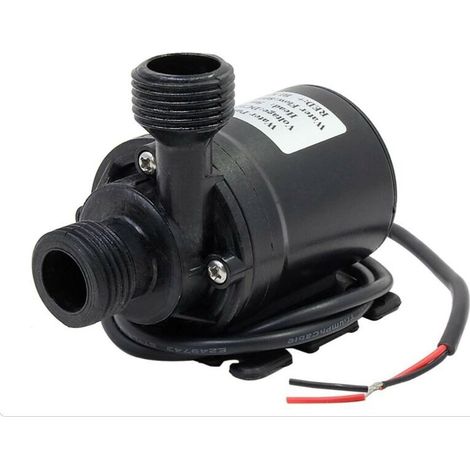 royaluxe -Mot sans balais Pompe à eau chaude Pompe de circulation submersible Aquariums Pompe d'irrigation DC 24V,5M IP68 800L / H (1/5)