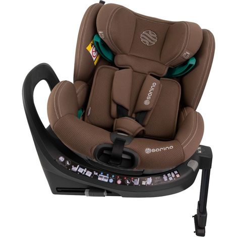 Seggiolino auto Sorino Aurora 0-36 kg Cioccolato