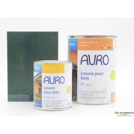 Lasure pour bois n°160 AURO, Bleu Outremer -