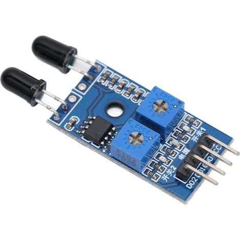 2-Kanal-Infrarot-Flammenmeldermodul, LM393-Feuersensor, Weitbereichsspannungsbereich, Komparator, Feuermeldeplatine für Arduino (1/5)