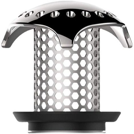BUNTHAUS Filtre à Baignoire Attrape Cheveux Filtre en Acier Drain Hair Catcher Inoxydable pour Baignoire 3.5cm à 4.5cm