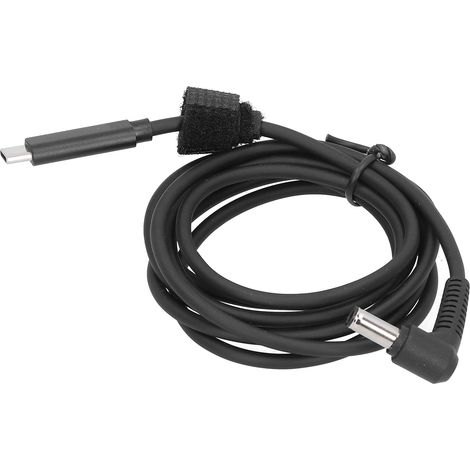 Câble d'alimentation USB-C vers DC 6.0x0.6mm pour PC portable, charge rapide (1/5)