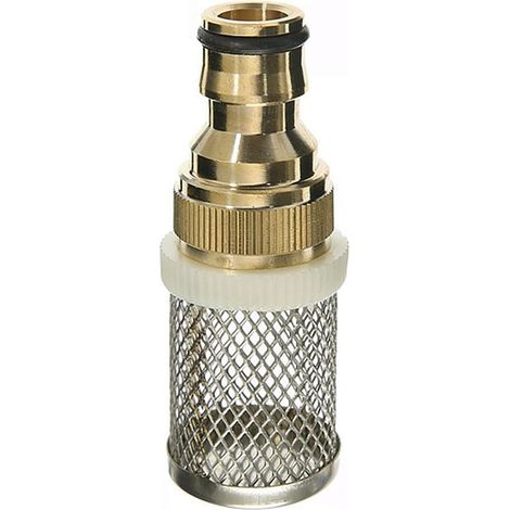 1 Pièces 16mm Tuyau Filtre Lavage De Voiture Filtres D'irrigation De Jardin, Crépine en Laiton Pulvérisateur Pompe Filet De Filtrage Filtre À Mailles en Acier Inoxydable (Color : 1/2") (1/3)