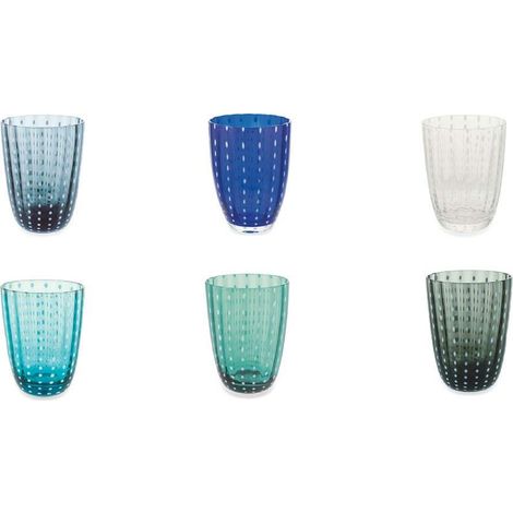 Lot de 6 verres couleur froide (1/5)