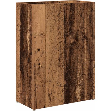 vidaXL Soporte de Sombrilla Madera vieja 40 x 20 x 55,5 cm (1/5)