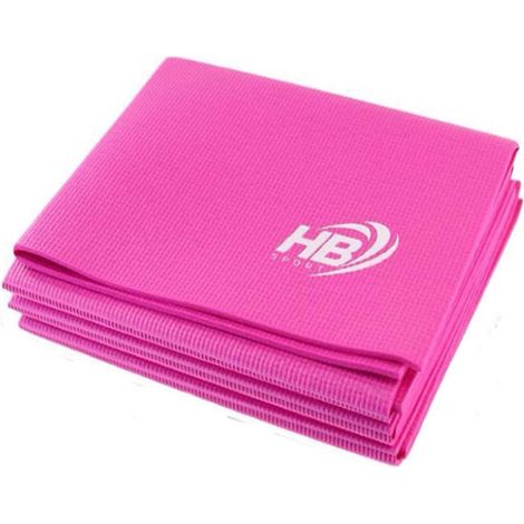 Tappetino Yoga Pieghevole 4mm Portatile 173x61 Palestra Fitness Borsa 94950