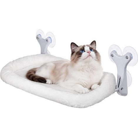 Hamac pour Chat Pliable L, Observation des Oiseaux, Support 18kg (1/5)