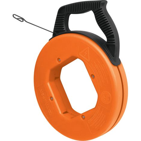 Guía pasa-cables de acero - 15 m