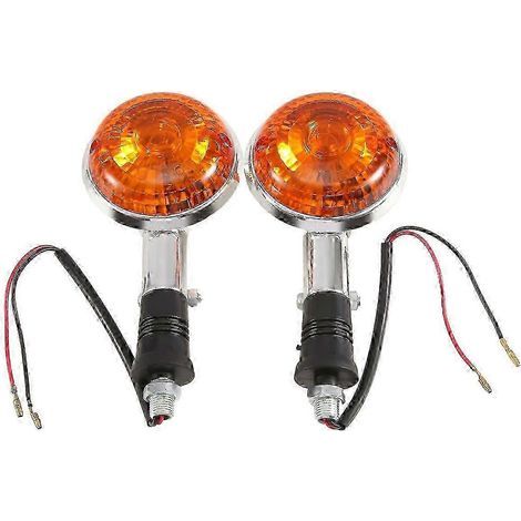 Lentilles de clignotants pour Yamaha Road Star Virago V 85-99 (lot de 2)
