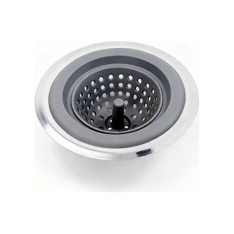Longziming – Abflusssieb für Spüle und Dusche – Abflussfilter für Küche und Bad – Haar- und Schmutzfilter – Netzabdeckung (1/5)