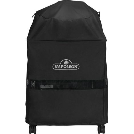 Napoleon – Housse de barbecue Kettle Pro 57cm sur chariot – Tissu hydrofuge et résistant aux UV – Courroies ajustables – Circulation d'air optimisée (1/3)