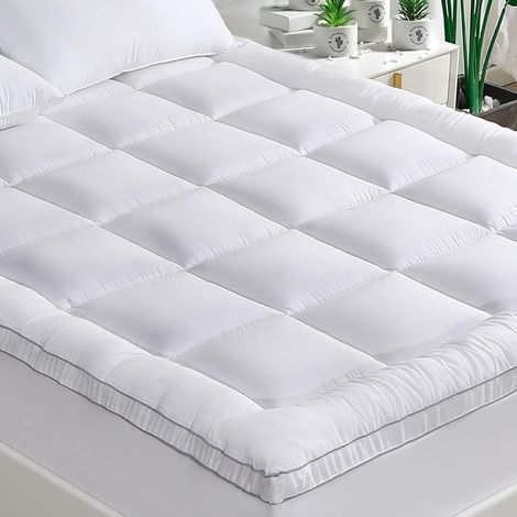 Surmatelas 140x200 cm - Fibres de Bambou et Garnissage 3D (1/5)