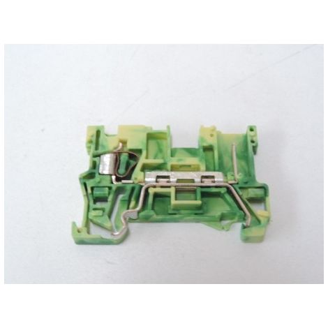 Borne de base de terre 1C / 1 Broche. Vert-Jaune. Marquage central WAGO CONTACT 769-237