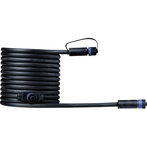 Paulmann 93927 Sistema d'illuminazione Plug&Shine Cavo di collegamento Nero