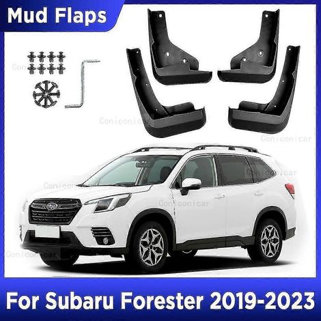 Pour Subaru Forester 2019-2023, 4 bavettes garde-boue avant et arrière, accessoires auto style automobile (1/5)
