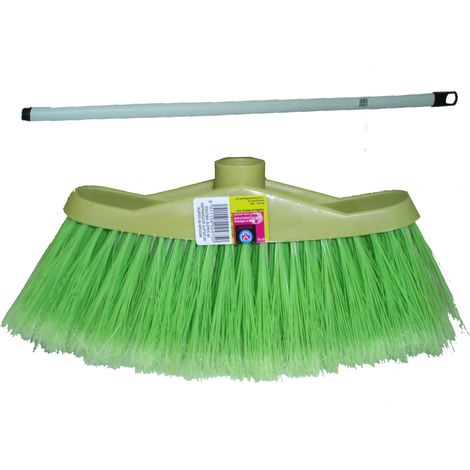 FPLUS cepillo escoba mod.super 86 con mango 02475 , cepillo escoba mod.super 86 con mango 02475