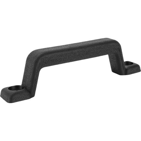 Maniglia per porta di camper, interasse fori 160 mm, ingresso in acciaio al carbonio per rimorchio per camion o furgone per il trasporto di cavalli. (1/5)
