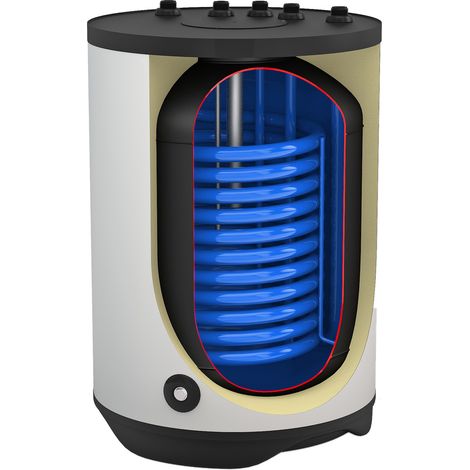 Beistellspeicher 150 Liter / 1,2 qm Heizfläche weiß EEK B (1/5)