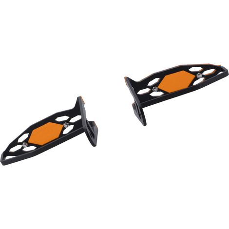 Satz mit 2 orangefarbenen hinteren Blinkerabdeckungen für R1200GS und R1250GS ADV Motorräder (1/5)