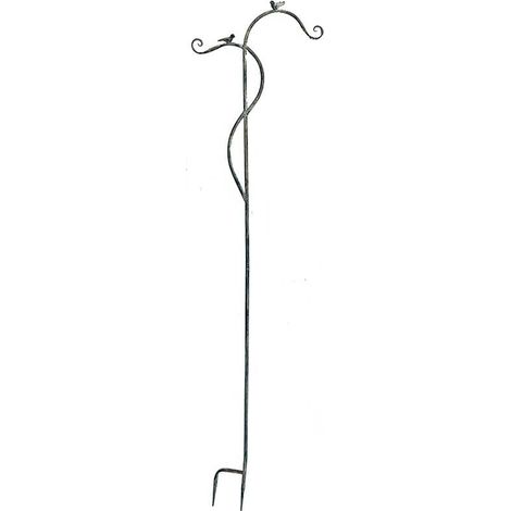 Tuteur double potence patiné 44x07x185 cm (1/5)